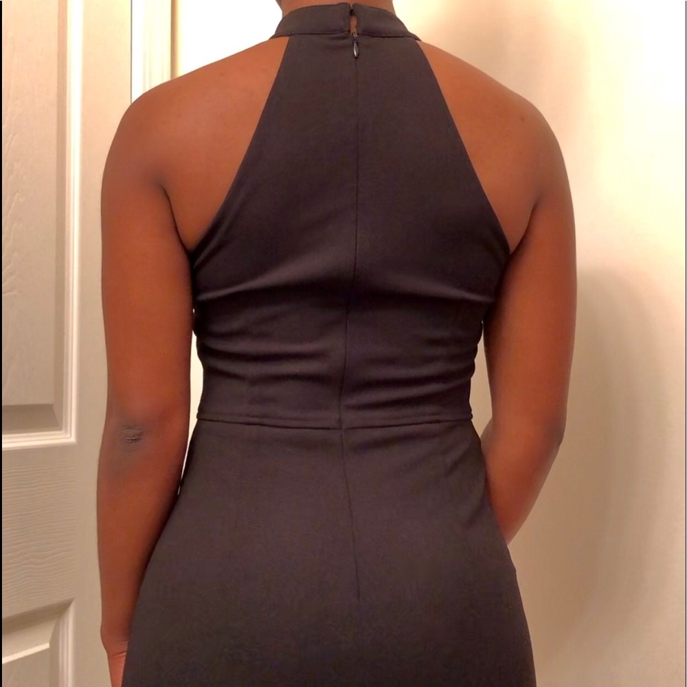 Black Dress with Roses - Picture 4 of 5